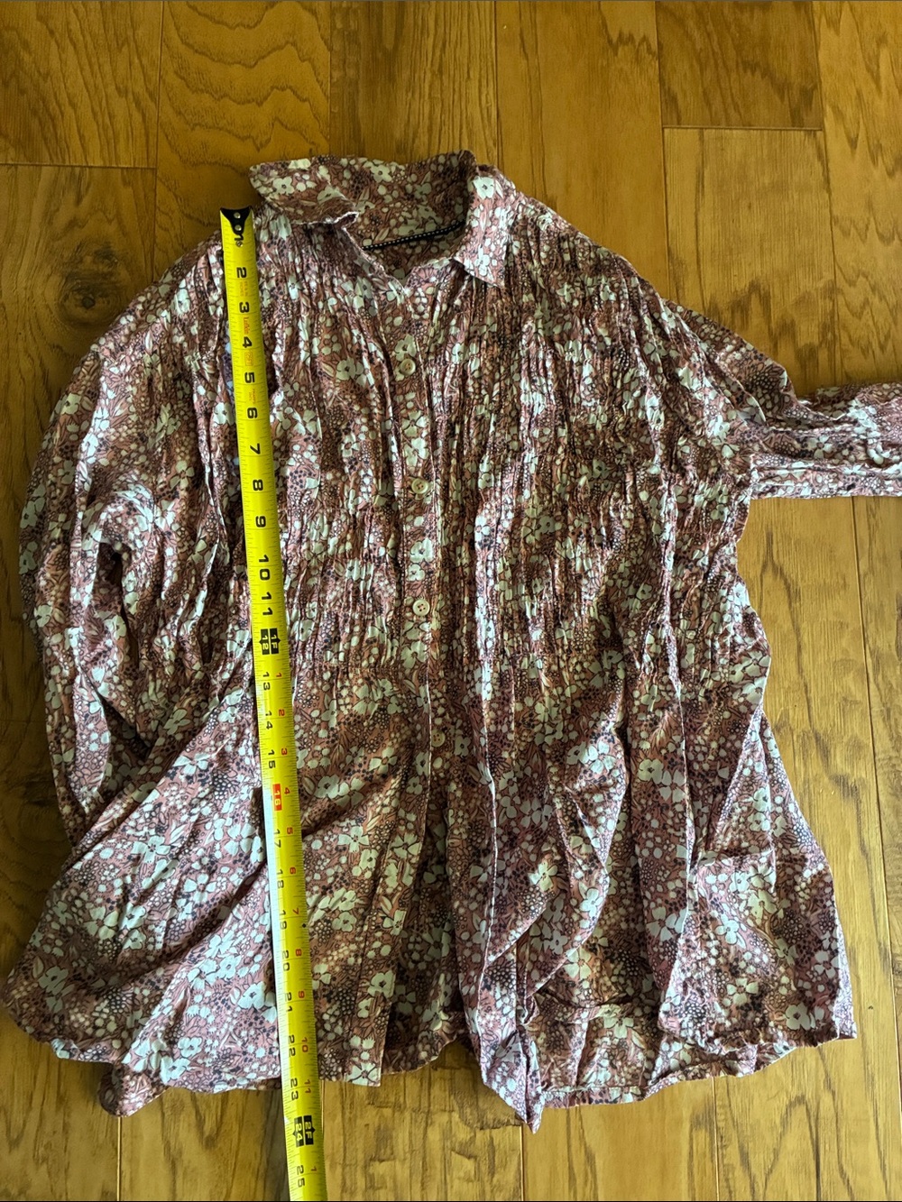 Pilcro floral button down XS - Picture 6 of 7